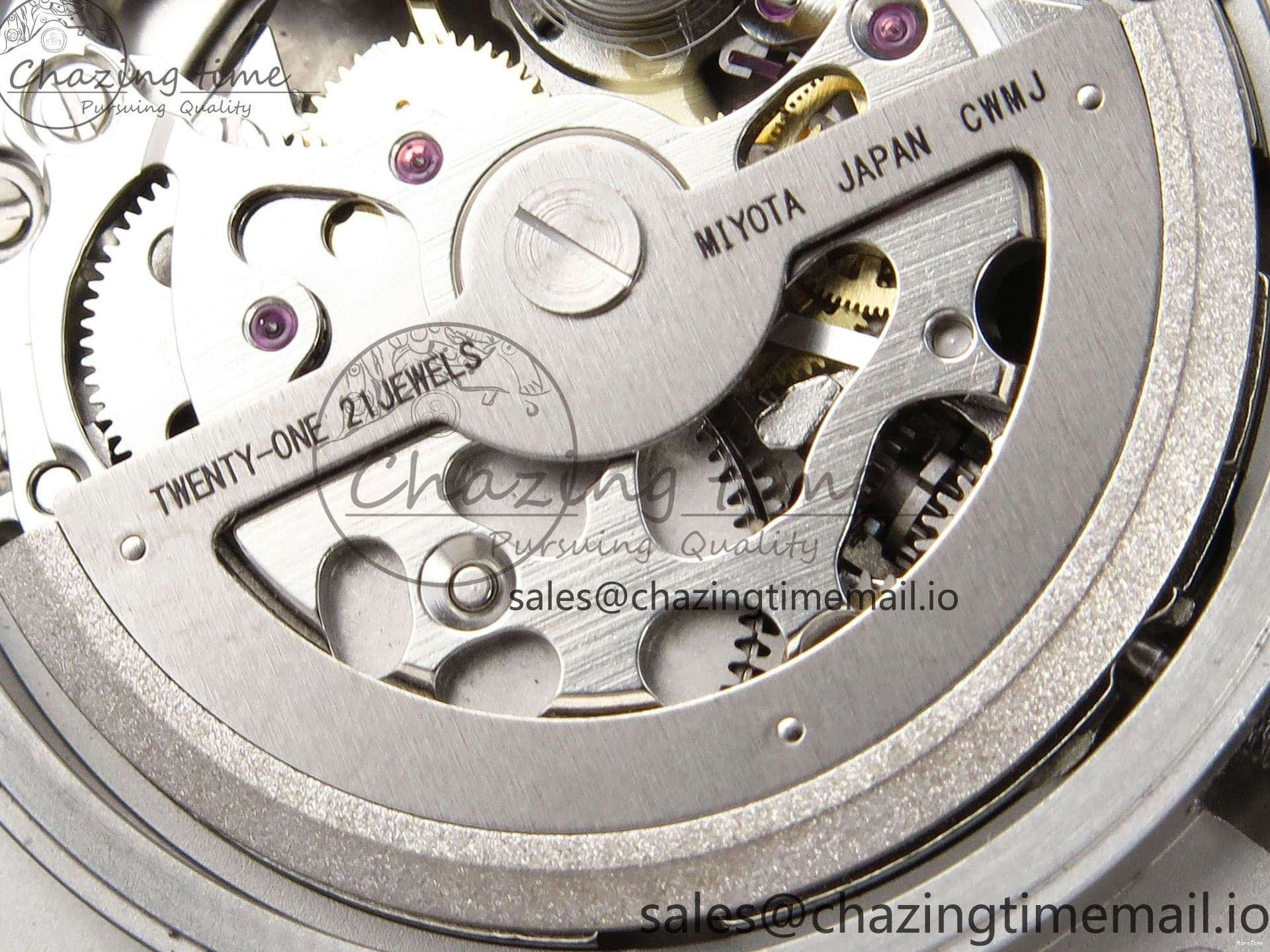 MIROTIME 0302 Big Pilot IW329802 M+F 1:1 Best Edition Green Dial on Green Nylon Strap MY Unique 7002